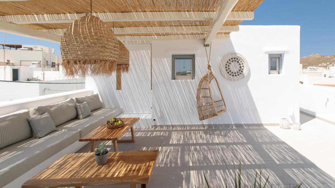 Kamvas Deluxe Apartments Naxos City Екстер'єр фото
