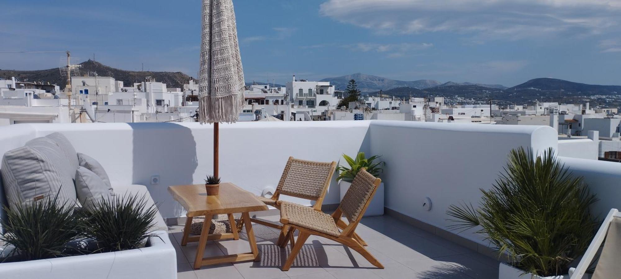 Kamvas Deluxe Apartments Naxos City Екстер'єр фото